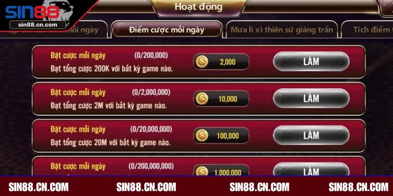 Bỏ túi một vài mẹo khi nhận giftcode SIN88